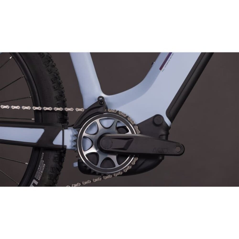 CUBE REACTION HYBRID SLX 800 Easy Entry E-Mountainbike 2026 gauzegrey / iceblue – Bild 5