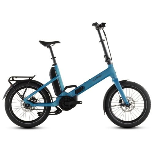 CUBE FOLD HYBRID Comfort 545 20″ E-Faltrad 2026 azure / reflex