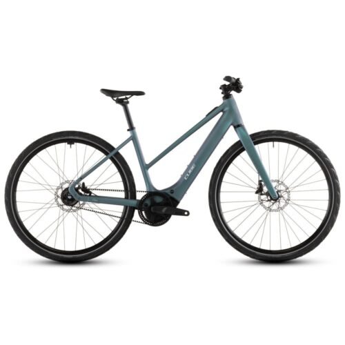 CUBE EDITOR HYBRID SLT 400X City E-Bike Trapeze 2026 – smaragdgrey