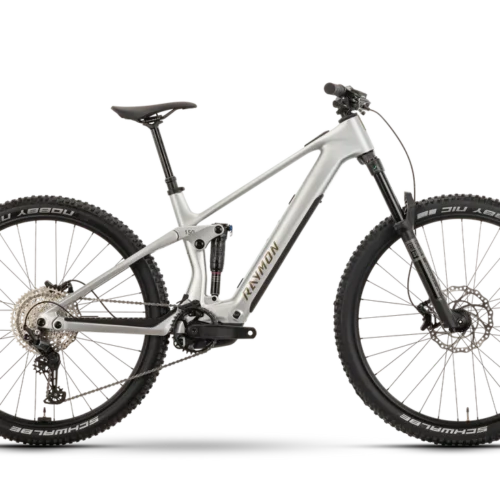 Raymon Airok E-MTB Fully 2025 29 Zoll silver stealth / taupe
