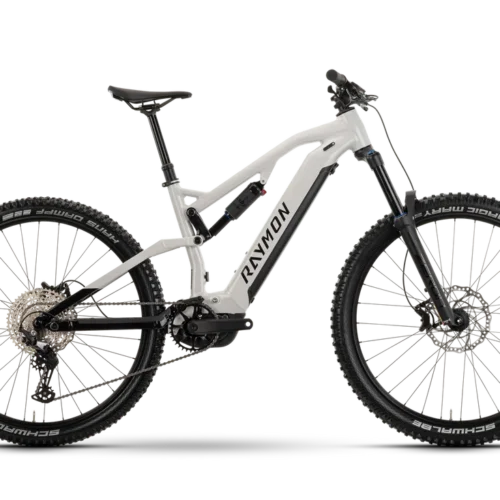 Raymon Trailray 150 2025 29 Zoll E-MTB Fully storm / black / violet