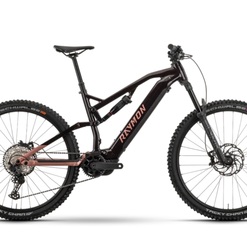 Raymon Trailray 150 Pro 2025 29 Zoll E-MTB Fully nebular red/ pinky / black