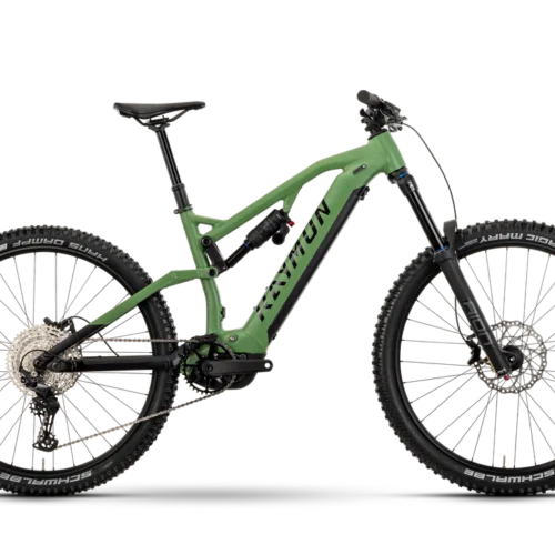 Raymon Trailray 170 2025 29 Zoll E-MTB Fully reseda green / black / violet