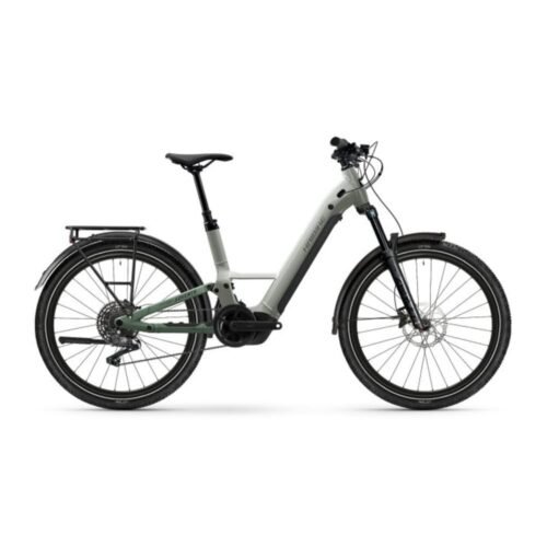 Haibike ADVENTR 4 LOW 27.5″ Trekking E-Bike 2026 glossy grey / bamboo
