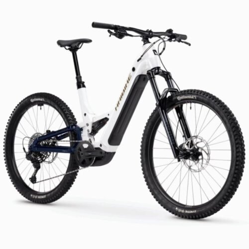 Haibike ALLTRAIL 8 27.5″ Easy Entry E-Mountainbike 2025 white/blue/gold glossy