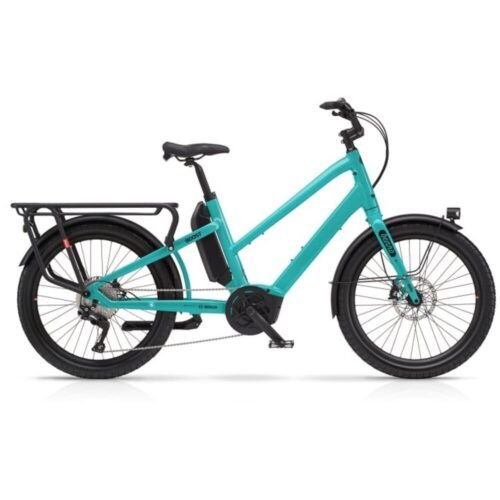 Bikes Benno BOOST E 10D Performance 24″ Damen Cargo E-Bike 2025 Aqua Green