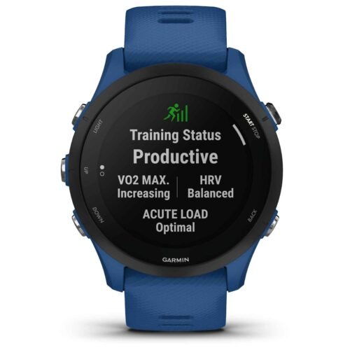 Garmin Forerunner 255 GPS Laufuhr – dunkelblau/schwarz