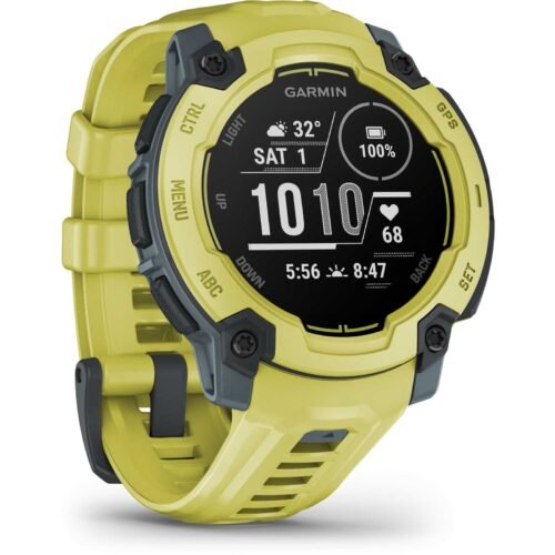 Garmin Instinct E GPS Smartwatch – 45mm – Electric Lime