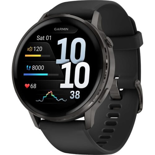 Garmin Venu 4 GPS Smartwatch 45mm – Schwarz/Schiefergrau