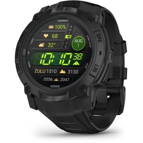 Garmin Instinct 3 AMOLED Tactical GPS Smartwatch 50mm – schwarz
