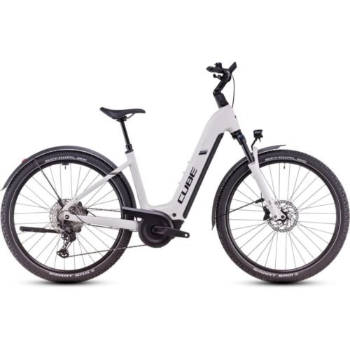 E-Bike CUBE KATHMANDU HYBRID EXC 800 Trekking 2025 cotton / silver