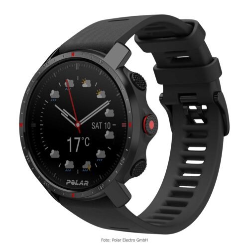 Polar Grit X Pro GPS Multisport Uhr – schwarz