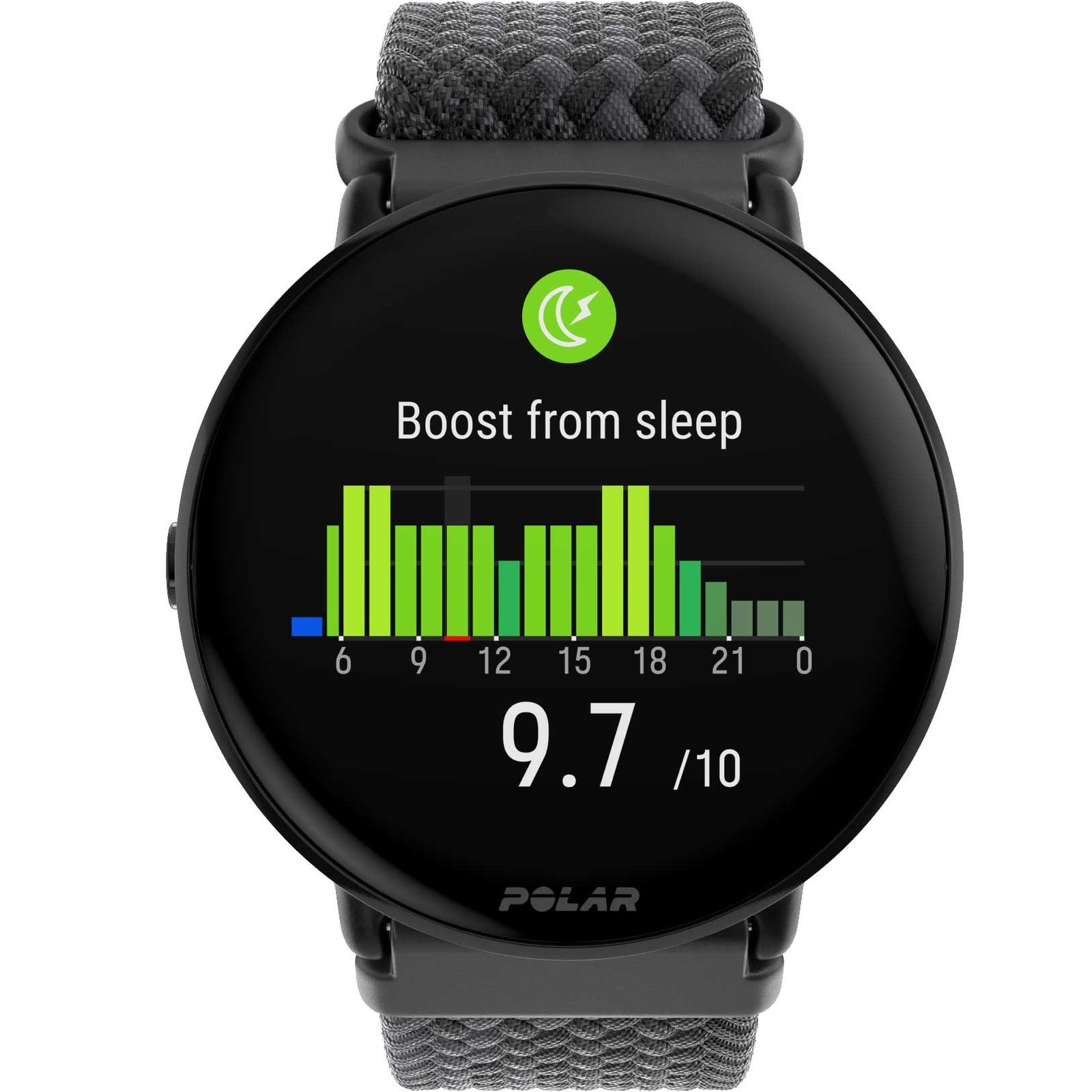 Polar Ignite 3 GPS Fitnessuhr - Braided Yarn - schwarz – Bild 3