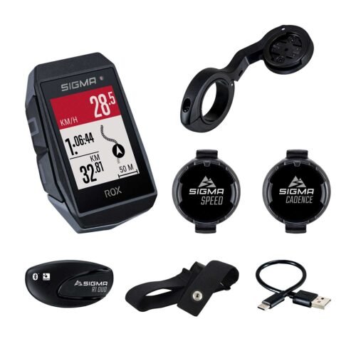SIGMA ROX 11.1 EVO GPS Fahrradcomputer – Sensor Set – schwarz