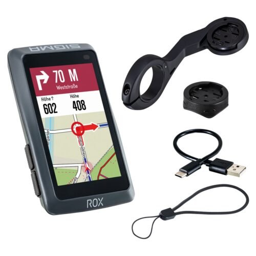 SIGMA ROX 12.1 EVO GPS Fahrradcomputer – Basic – night grey