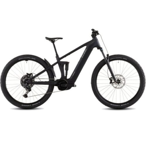CUBE STEREO HYBRID ONE22 Pro 800 27.5“ Allroad E-Mountainbike 2025 night / chrome