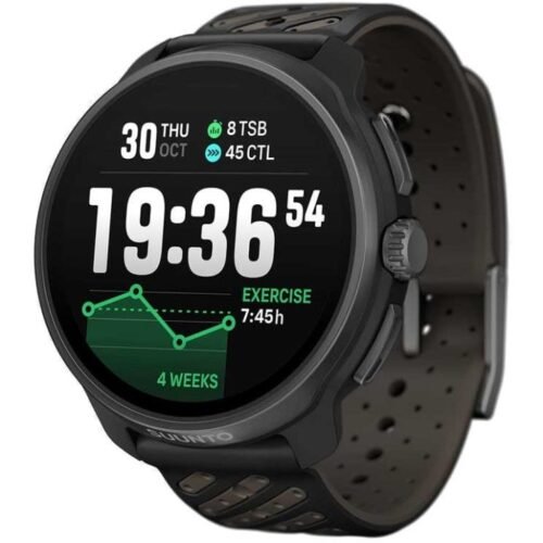Suunto Race 2 GPS Multisport-Uhr – Titanium Black