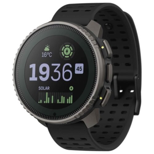 Suunto Vertical Titanium Solar GPS Multisport-Uhr – Black