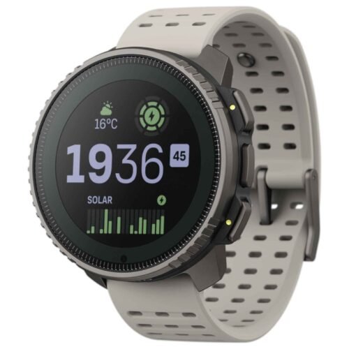 Suunto Vertical Titanium Solar GPS Multisport-Uhr – Sand