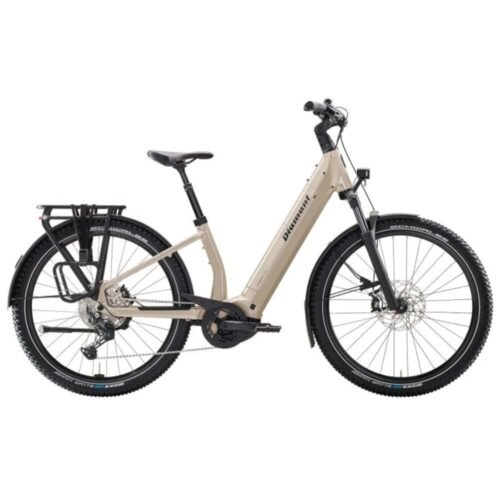 Diamant SUVEA TRIP PLUS 800Wh 27.5″ E-Bike City Easy Entry 2025 lehmbeige