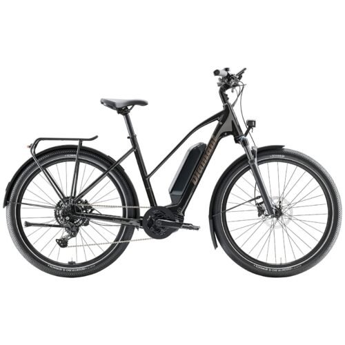 Diamant Zing Trip Core (Midstep) 545Wh 27.5″ City E-Bike 2025 – samtschwarz metallic