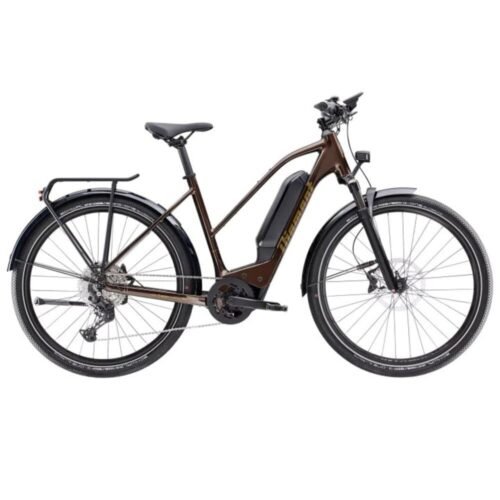 E-Bike Diamant ZING DELUXE Gen 2 MIT 545 27.5″ Damen Trekking 2024 Berninabraun Metallic
